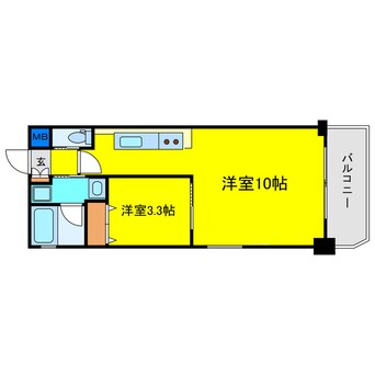 間取図 プレジオ福島