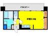 ＣＡＳＳＩＡ福島駅前 1Rの間取り
