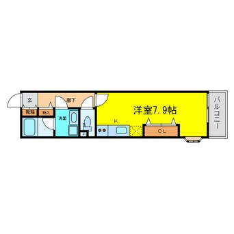 間取図 アルグラッド野田駅前