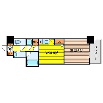 間取図 クリーデンス福島