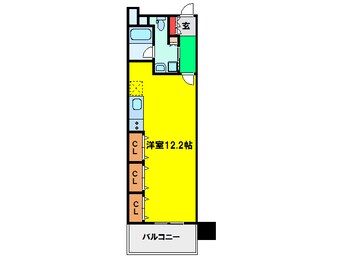 間取図 レジュールアッシュ福島