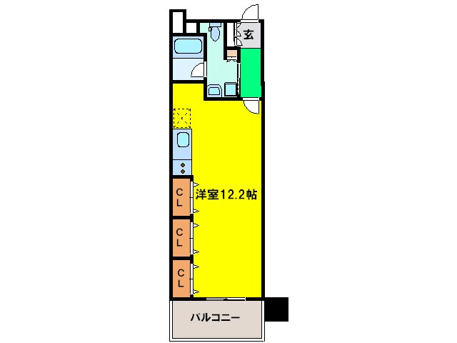 間取り図 レジュールアッシュ福島