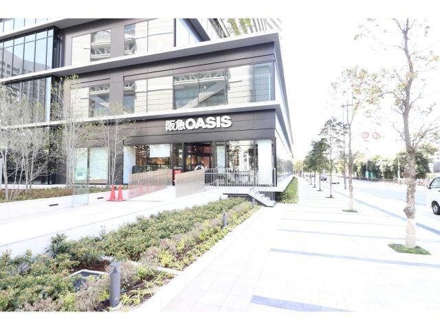 阪急オアシス中之島店(スーパー)まで335m レジュールアッシュ福島