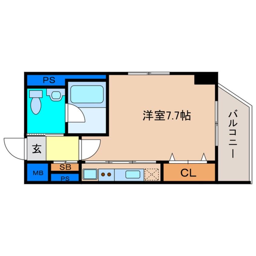 間取図 アクエルド新町