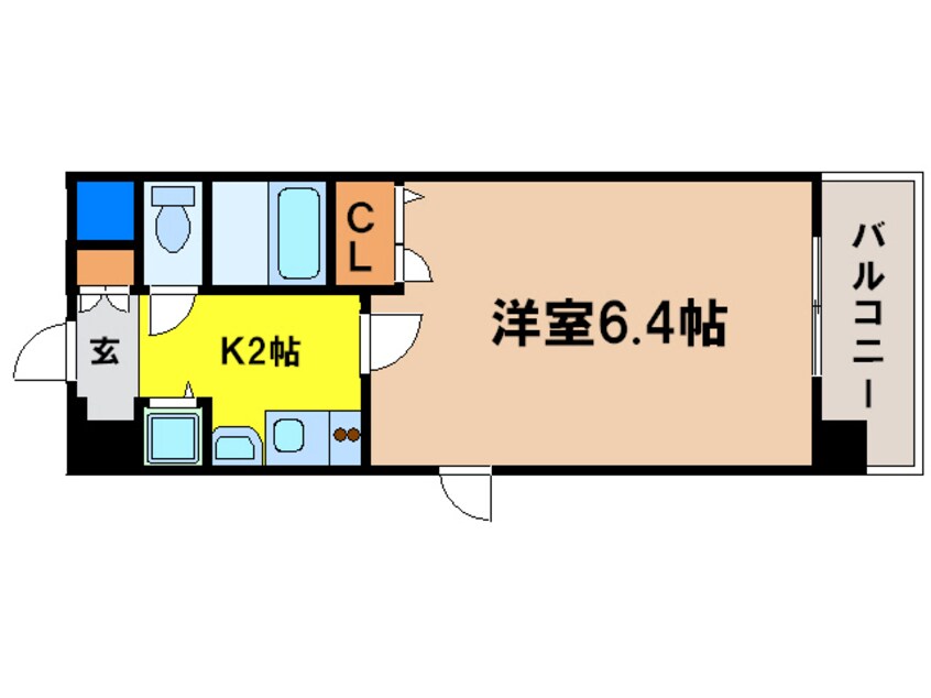 間取図 プレサンス淀リーヴァ