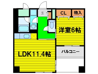 間取図 グランシャリオ・モア