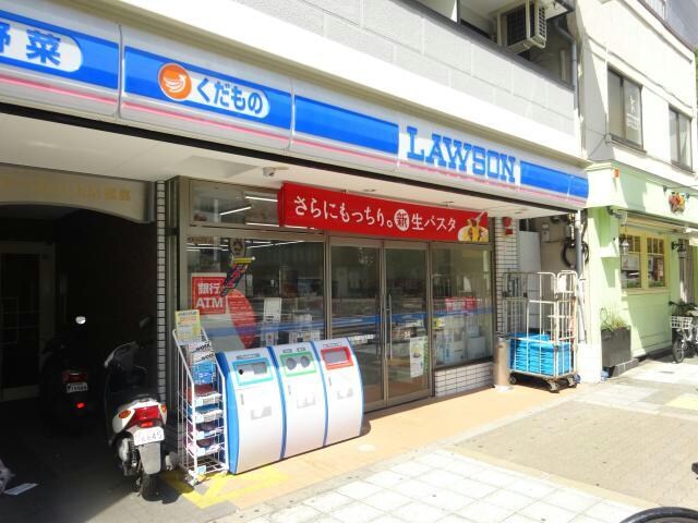 ローソン福島7丁目店(コンビニ)まで330m WOB　NISHIUMEDA