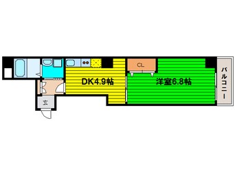 間取図 アパートメント玉川