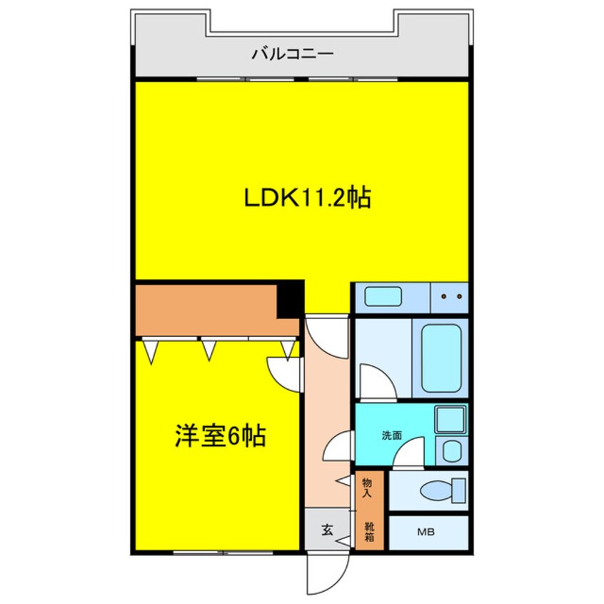 間取図 阪神ハイグレードマンション５番館