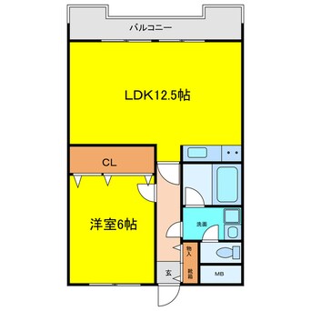 間取図 阪神ハイグレードマンション５番館