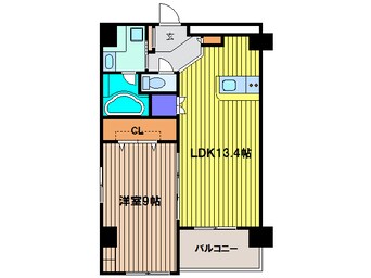 間取図 グレンパーク梅田北