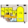 グレンパーク梅田北 4LDKの間取り