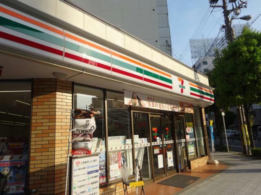 セブンイレブン大阪金蘭会前店(コンビニ)まで110m ONE ROOF FLAT FUKUSHIMA