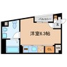 ウイステリア野田２番館 1Rの間取り