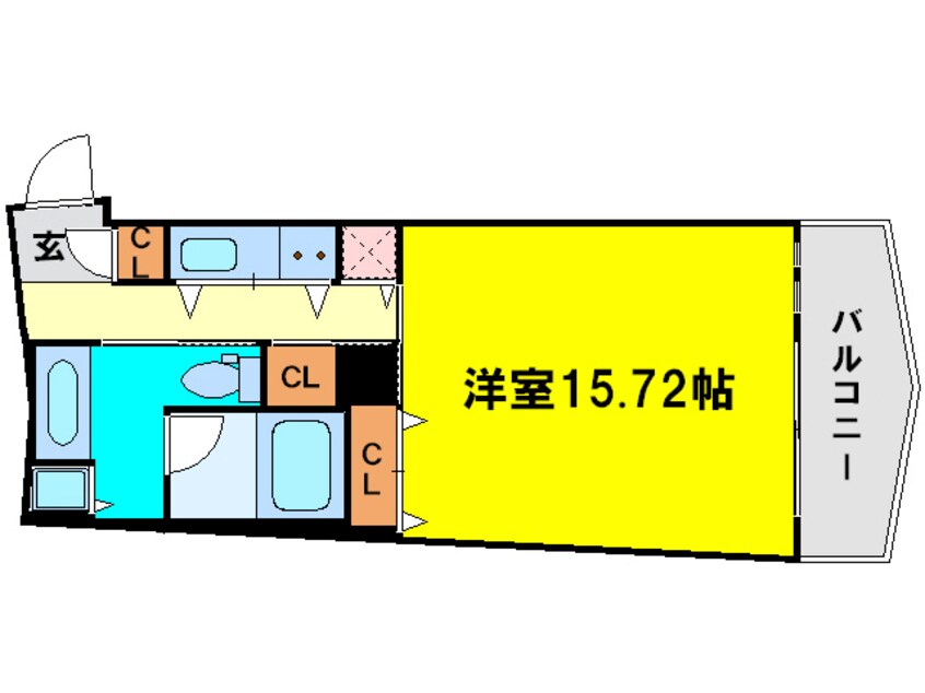 間取図 ザ・タワー大阪レジデンス