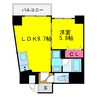 Ｄ－Ｒｅｓｔ　Ｎａｋａｎｏｓｈｉｍａ 1LDKの間取り