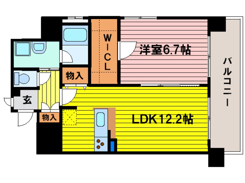 間取図 ＴＯＭＯＤＯＡＬ北梅田