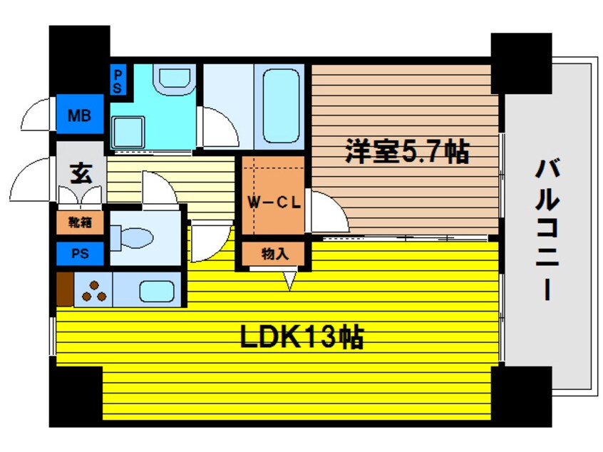 間取図 ＴＯＭＯＤＯＡＬ北梅田