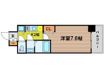 間取図 スワンズシティ堂島川