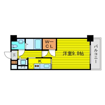 間取図 エスリード福島リバーフロント