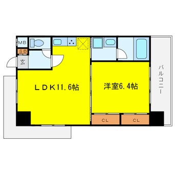 間取図 ノースヴィレッジ参番館