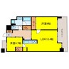 アーバンビュー西梅田 2LDKの間取り