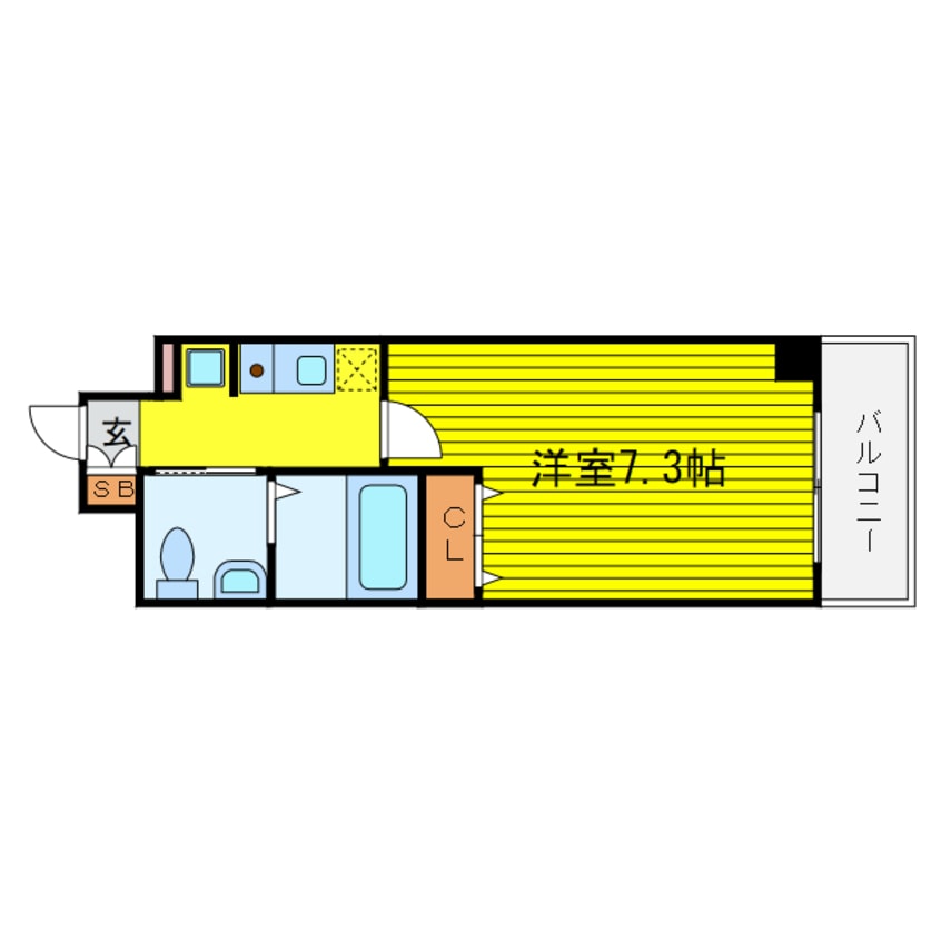 間取図 セイワパレス堂島シティ