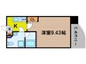 SERENiTE天六西 1Kの間取り