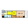 ＡＲＲＯＷ　ＦＩＥＬＤＳ　貳番館 1DKの間取り