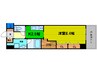 ＡＲＲＯＷ　ＦＩＥＬＤＳ　貳番館 1Kの間取り