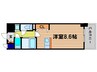 エスライズ梅田北 1Kの間取り