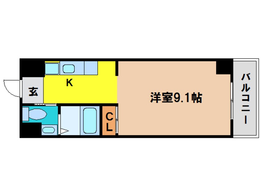 間取図 ZERO大淀中