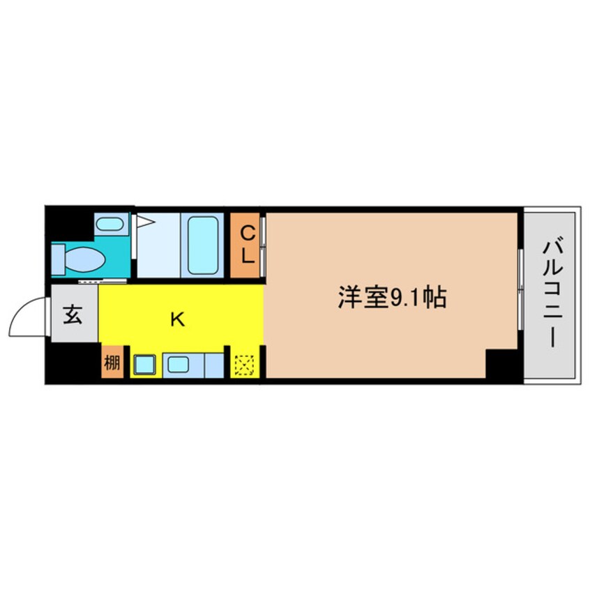 間取図 ZERO大淀中