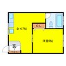 Collection福島西 1DKの間取り