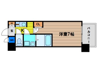 間取図 アドバンス西梅田Ⅲエミネンス