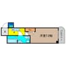 福島YUAN 1Kの間取り