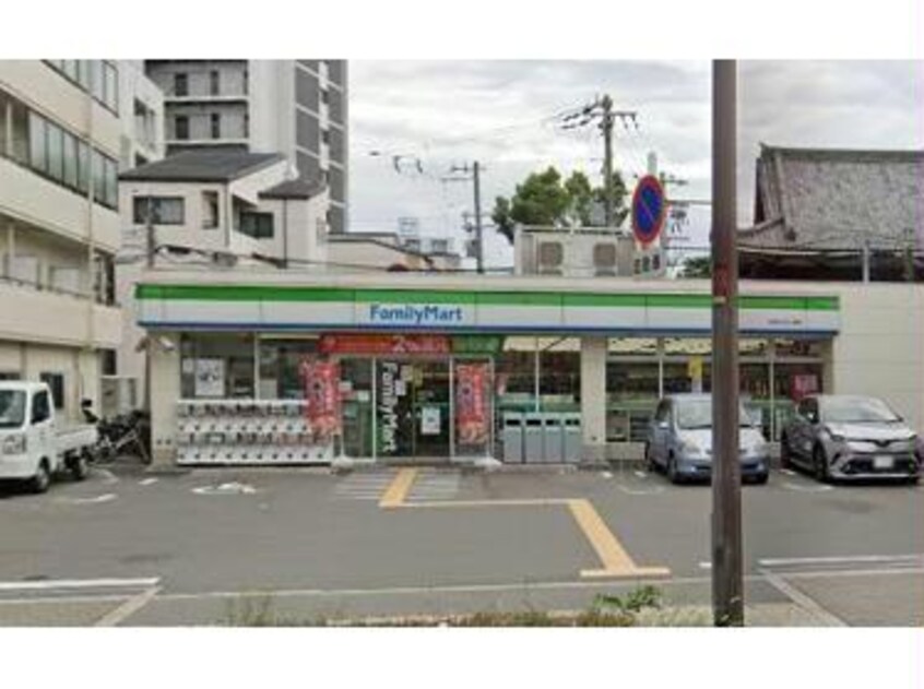 ファミリーマート本田みなと通店(コンビニ)まで417m エスリード阿波座シティウエスト