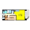 海老江サンライズ 1LDKの間取り
