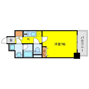 間取図 アーバネックス梅田西