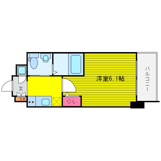 間取り図 エスリード福島ＷＥＳＴ