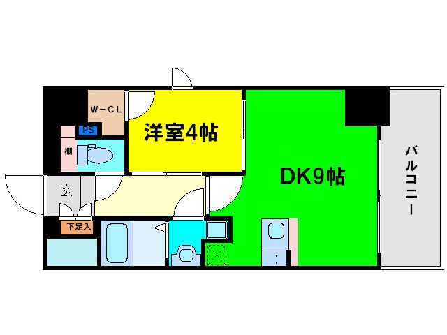 間取り図 プレサンス福島ニューゲート