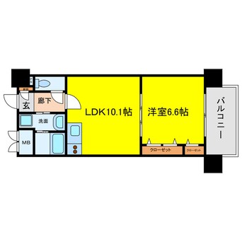 間取図 ベリー海老江