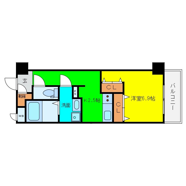 間取り図 メゾン田中ー野田