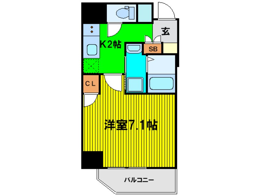 間取図 レグゼスタ福島