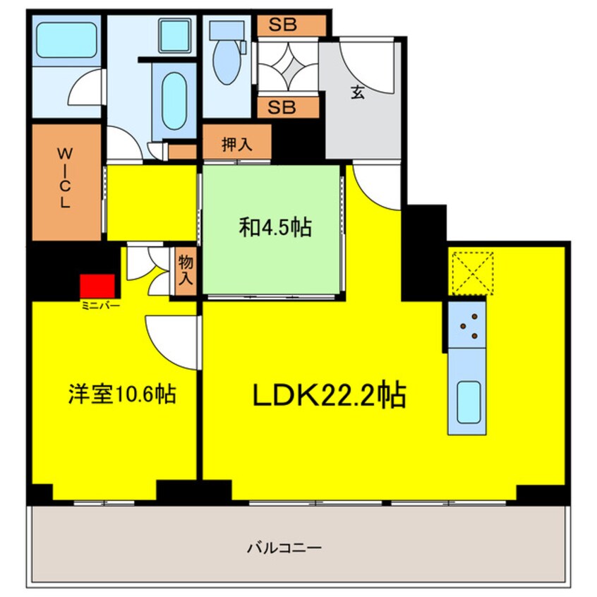 間取図 グランフロント大阪オーナーズタワー