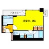 グランフロント大阪オーナーズタワー 1Kの間取り