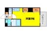 アコード中之島 1Rの間取り