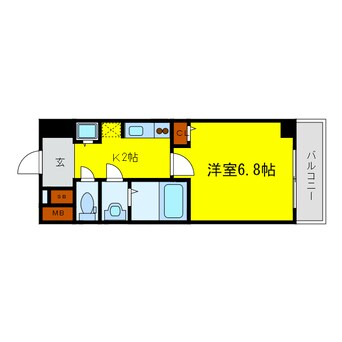 間取図 レジデンス福島Ⅱ