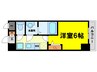 プレサンス天満橋チエロ 1Kの間取り