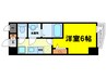 プレサンス天満橋チエロ 1Kの間取り